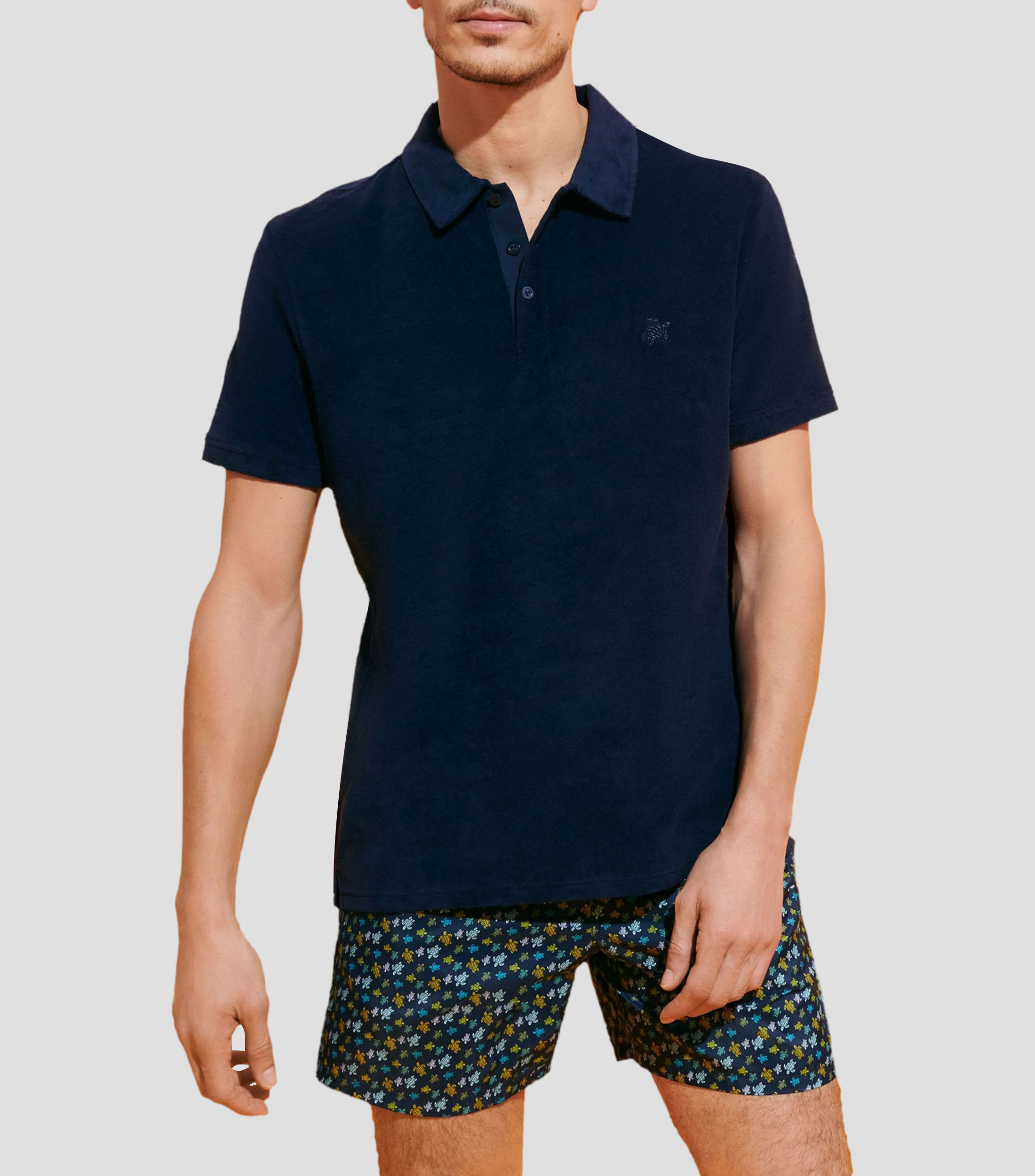 Playera tipo Polo de manga corta Hombre